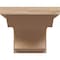 Ekena Millwork 7"W x 14"D x 7"H Wide Emerson Rough Cedar Woodgrain TimberThane Corbel, Primed Tan CORUR07X14X07EMRRCPR - alternate 4